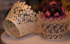 蛋糕围边激光镂空样品