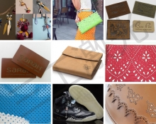 三工激光打标机在皮革冲孔雕花上的应用原理及优势介绍