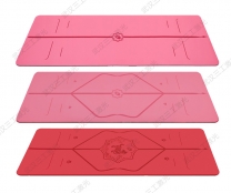 武汉三工激光打标机在瑜伽垫雕刻上的成功应用 你的瑜伽垫选对了吗