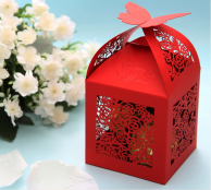 激光镂空的喜糖盒 就是这么好看