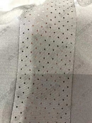 服装面料激光打标机 与传统打孔工艺对比的优势