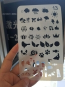 塑料拉花模具激光雕刻切割机 咖啡蛋糕喷花模板加工专业设备