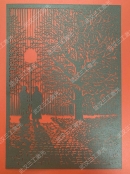 年画剪纸激光镂空机 超级纸品激光打标机 加工各类纸张不黄边