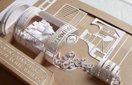 武汉三工激光镂空纸艺 | 开启纸品艺术新时代