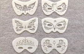 武汉三工激光绘画模板激光模切机 | 新型模切技术满足创意定制需求