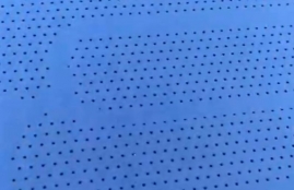 武汉三工激光服装面料激光打标机 | 里布雕刻切割打透气孔加工设备