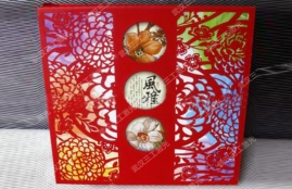 武汉三工激光打标机在月饼礼盒制作中的应用