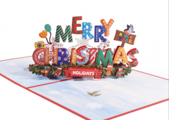 激光创意 | 圣诞节快乐!